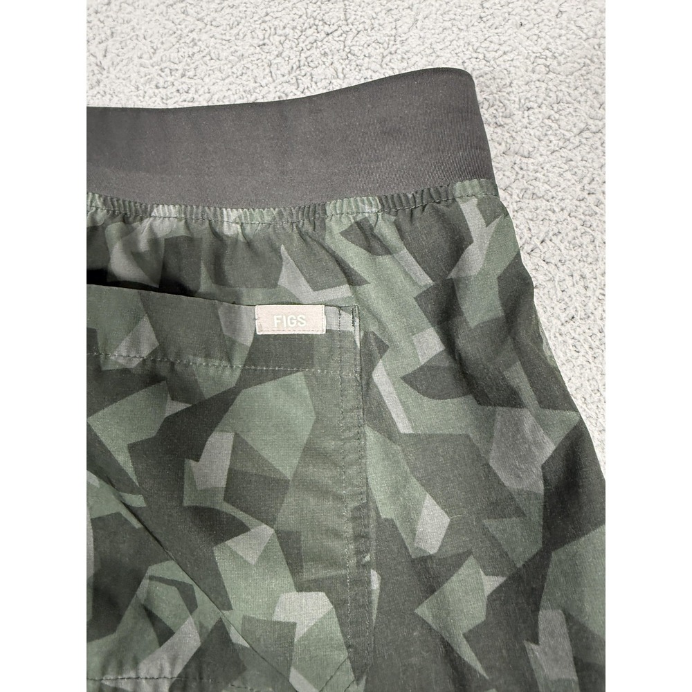 FIGS Scrub Pants Womens Large Tall Camo Technical Collection Workwear Medical - Picture 8 of 8